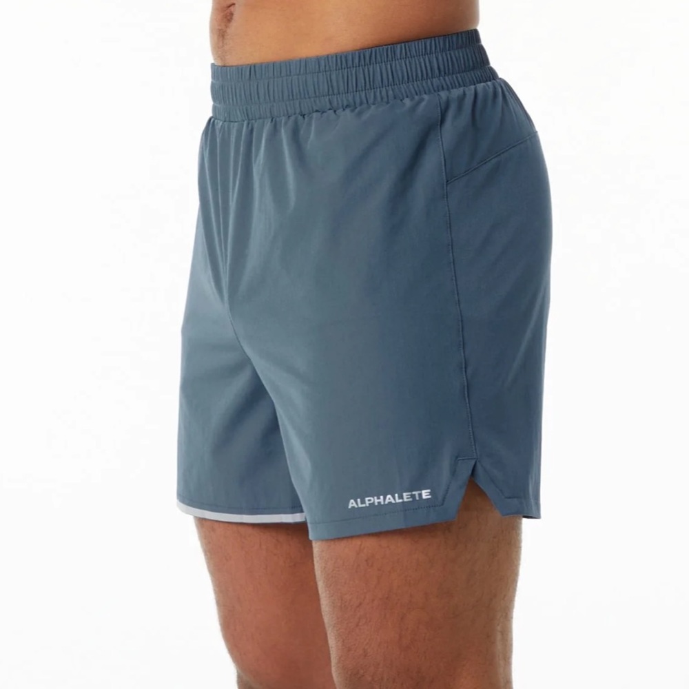 Alphalete Athletic short never worn. Size medium blue